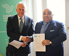 MBI Al Jaber Foundation Signs Collaborative Partnership Agreement with the European Institute of Peace