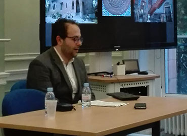 Dr Sami de Giosa, Fellow at the Khalili Research Centre, University of Oxford